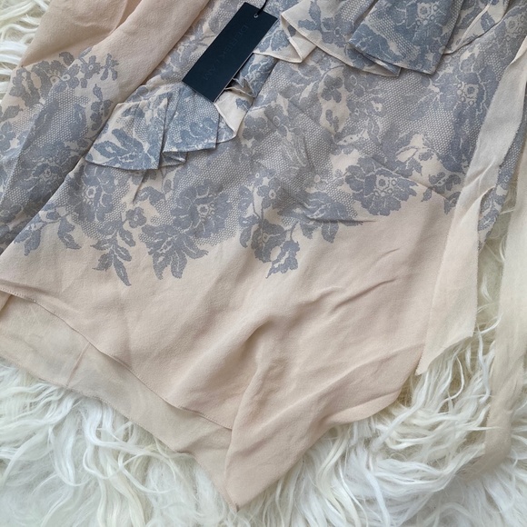 DEREK LAM Silk Printed Top - Picture 5 of 10